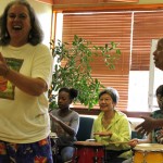 Carolyn and Latanya Dance